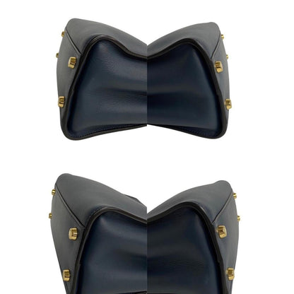 Blue Fabric Fendi Peekaboo