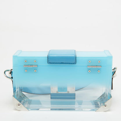 Blue Leather Fendi Baguette