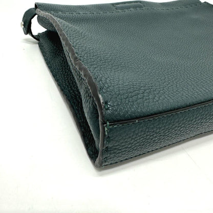 Blue Leather Fendi Briefcase