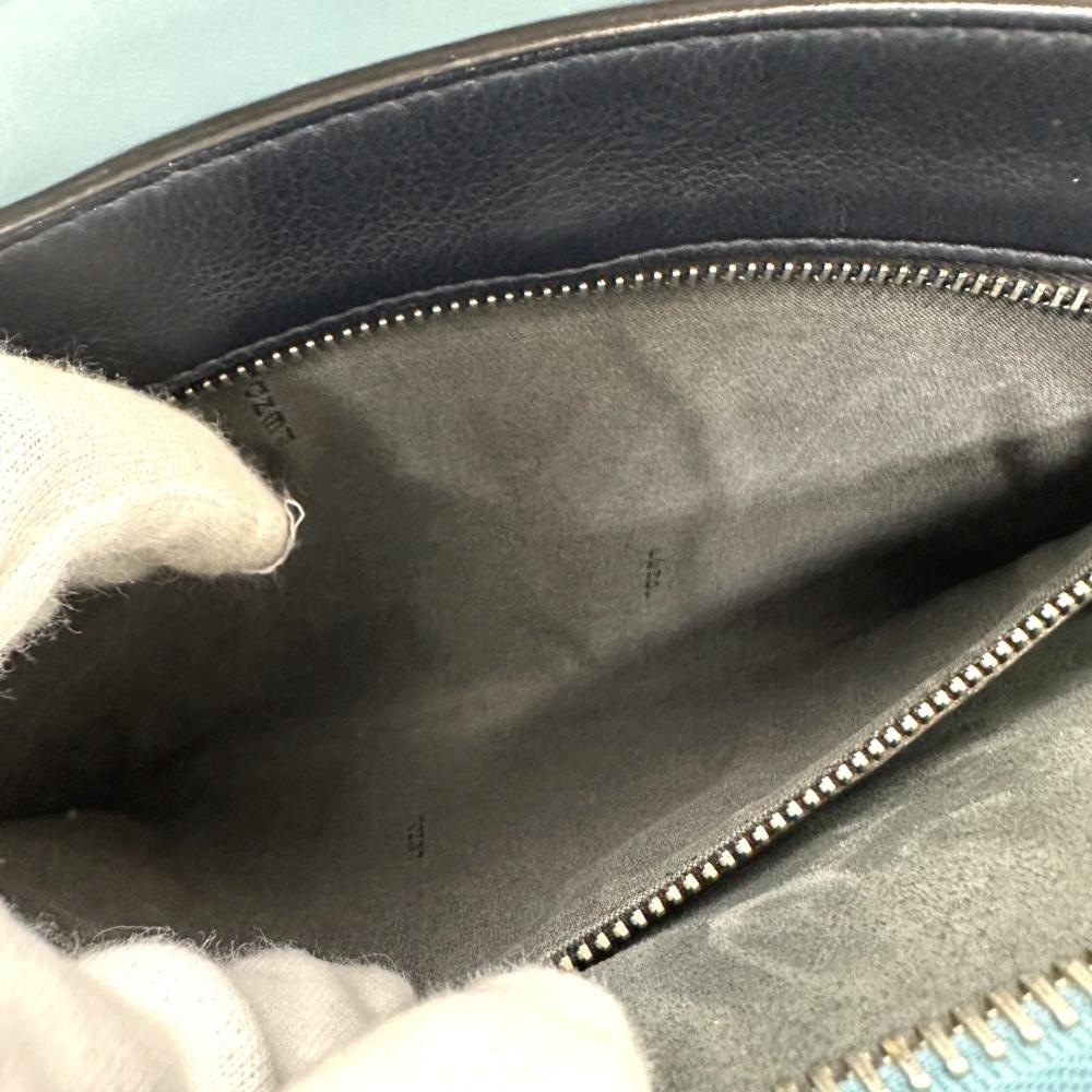Blue Leather Fendi Handbag