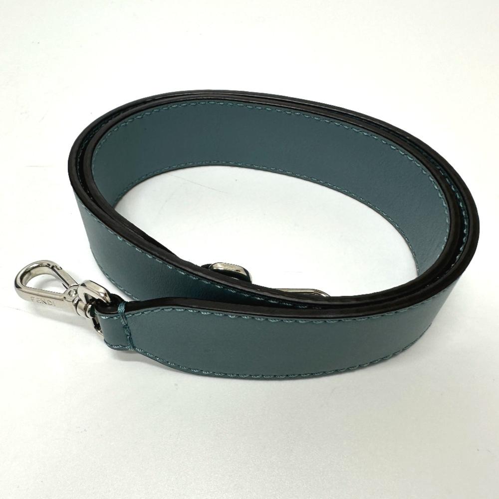Blue Leather Fendi Handbag