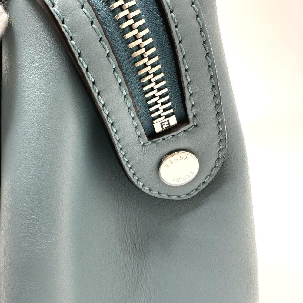 Blue Leather Fendi Handbag
