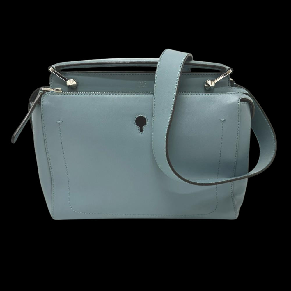 Blue Leather Fendi Handbag