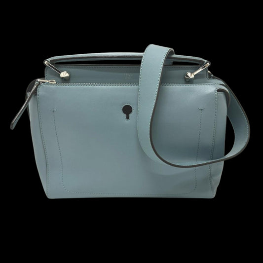 Blue Leather Fendi Handbag
