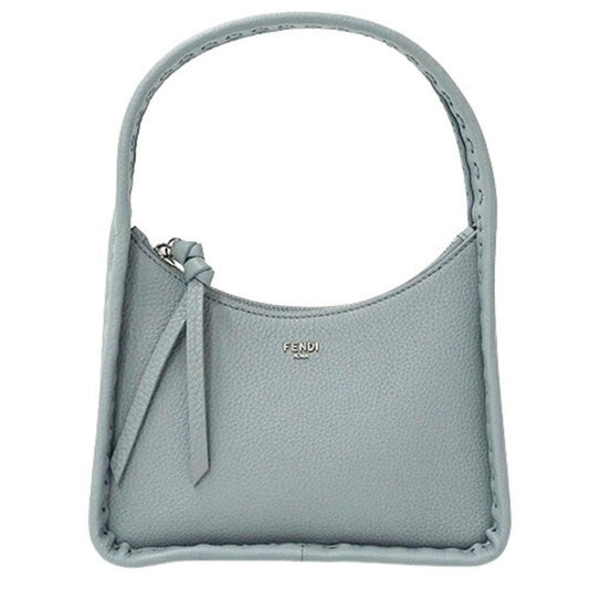 Blue Leather Fendi Handbag