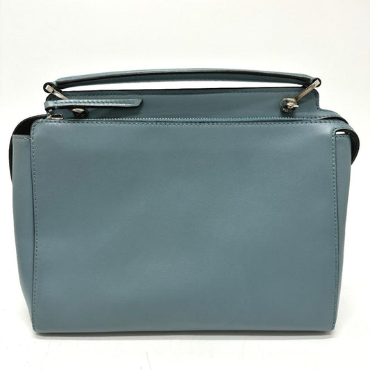 Blue Leather Fendi Handbag
