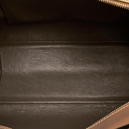 Blue Leather Fendi Handbag