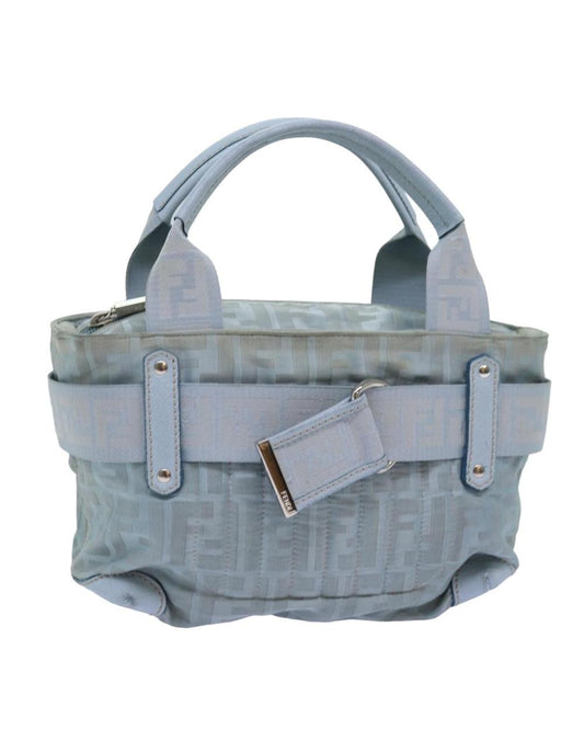 Blue Nylon Fendi Handbag