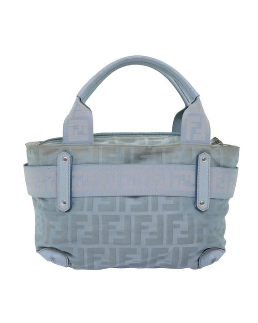 Blue Nylon Fendi Handbag