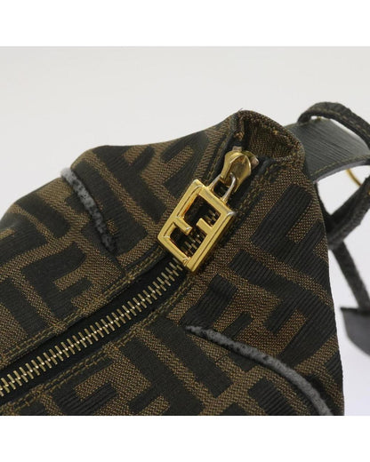 Brown Canvas Fendi Handbag
