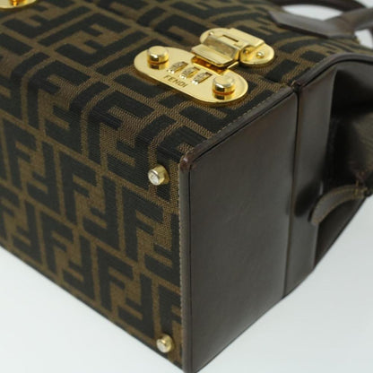 Brown Canvas Fendi Handbag