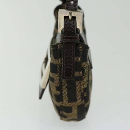 Brown Canvas Fendi Handbag