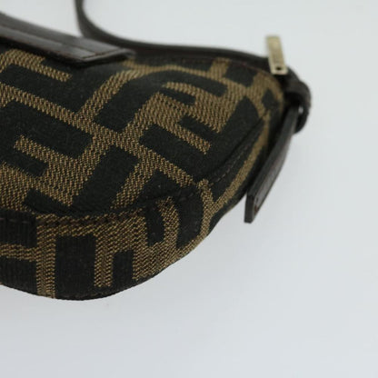 Brown Canvas Fendi Handbag