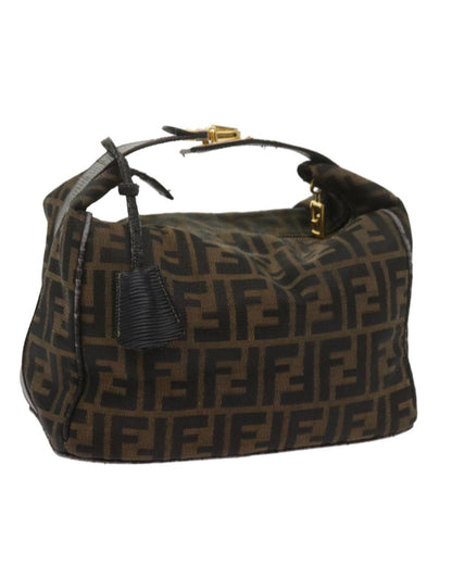 Brown Canvas Fendi Handbag