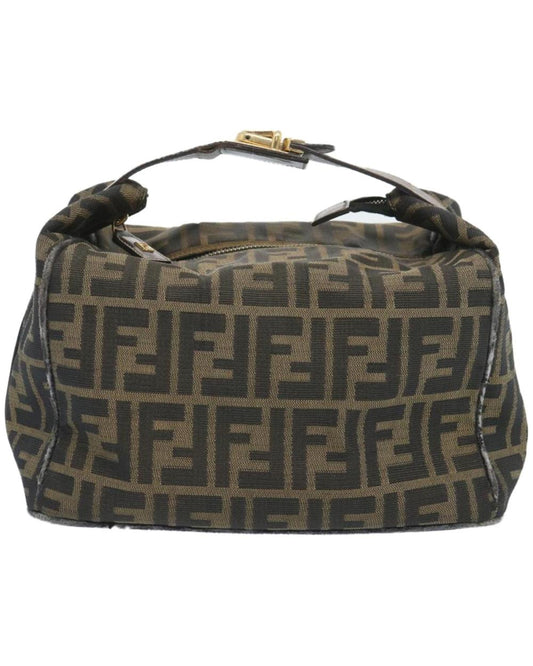 Brown Canvas Fendi Handbag