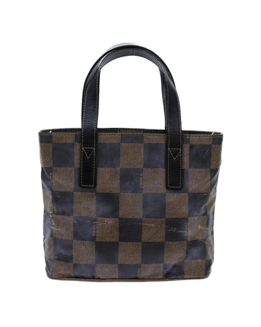 Brown Canvas Fendi Handbag