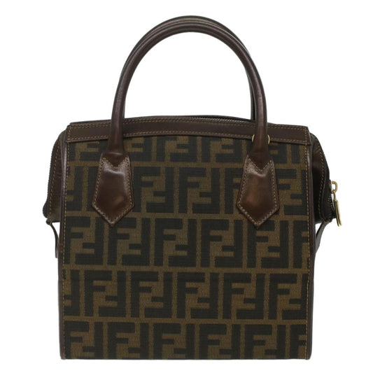 Brown Canvas Fendi Handbag