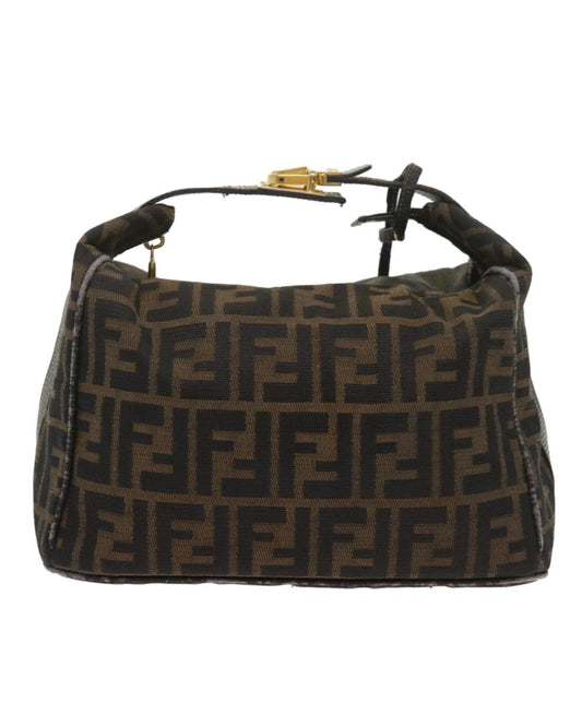 Brown Canvas Fendi Handbag