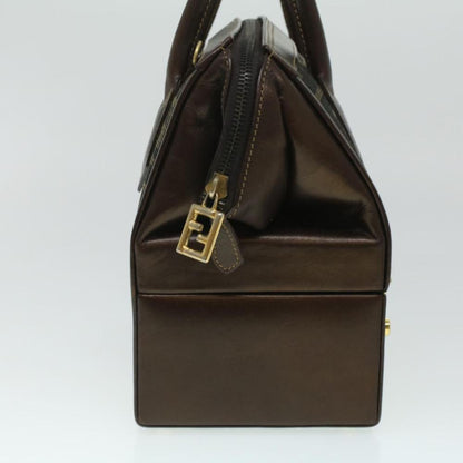Brown Canvas Fendi Handbag