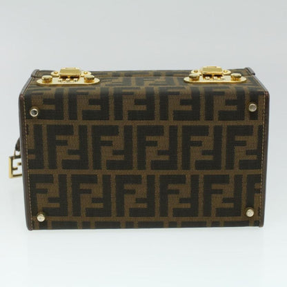 Brown Canvas Fendi Handbag