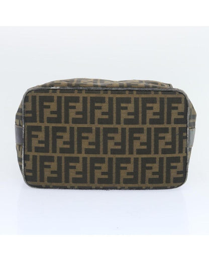 Brown Canvas Fendi Handbag