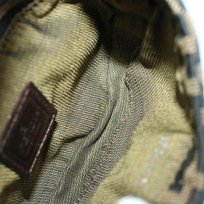 Brown Canvas Fendi Handbag
