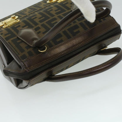 Brown Canvas Fendi Handbag