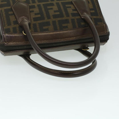 Brown Canvas Fendi Handbag