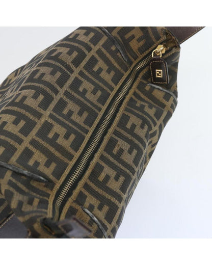 Brown Canvas Fendi Handbag