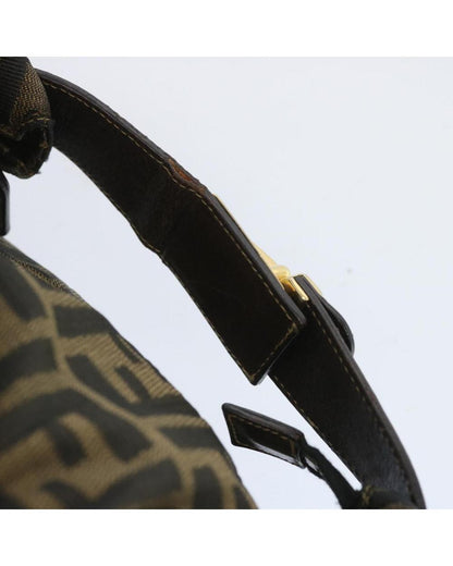 Brown Canvas Fendi Handbag