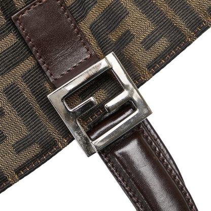 Brown Canvas Fendi Tote
