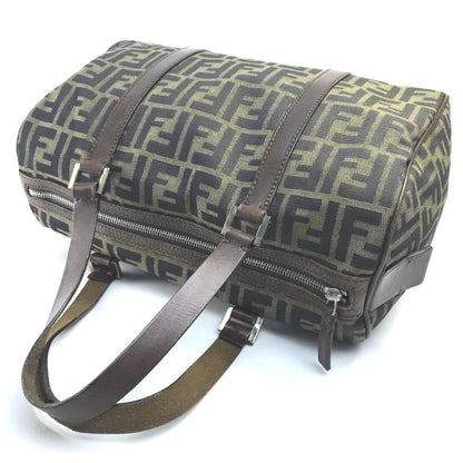 Brown Fabric Fendi Baguette