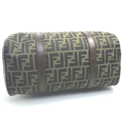 Brown Fabric Fendi Baguette