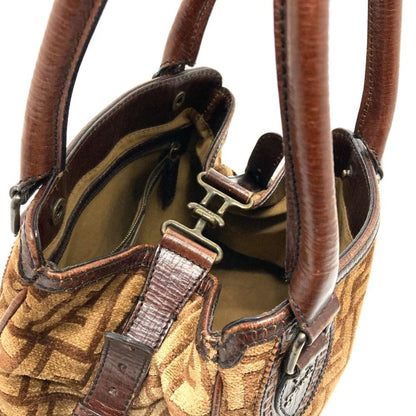 Brown Leather Fendi Baguette