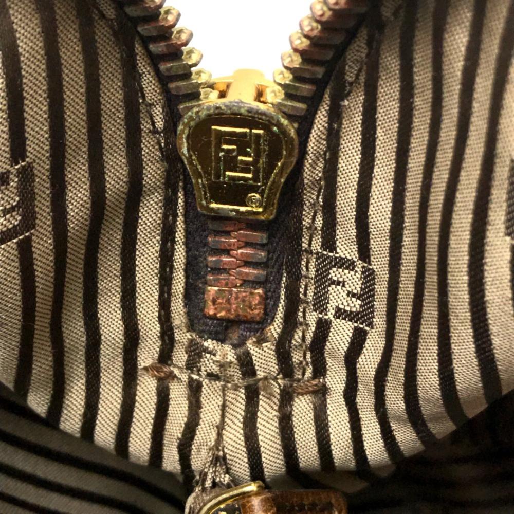 Brown Leather Fendi Handbag