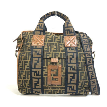Brown Leather Fendi Tote