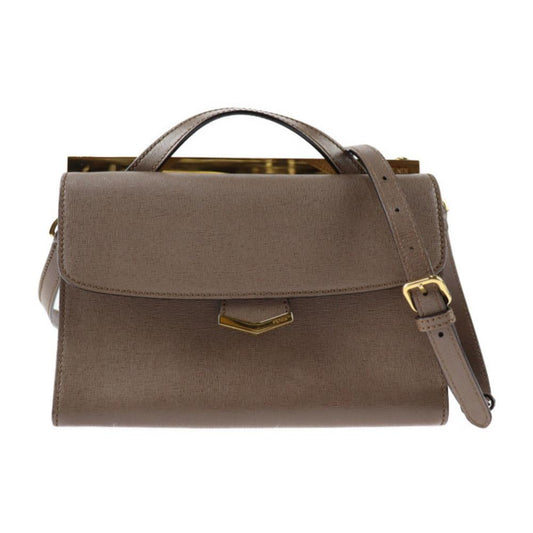 Brown Leather Fendi Handbag