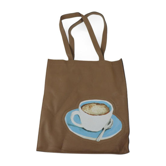 Brown Leather Fendi Tote