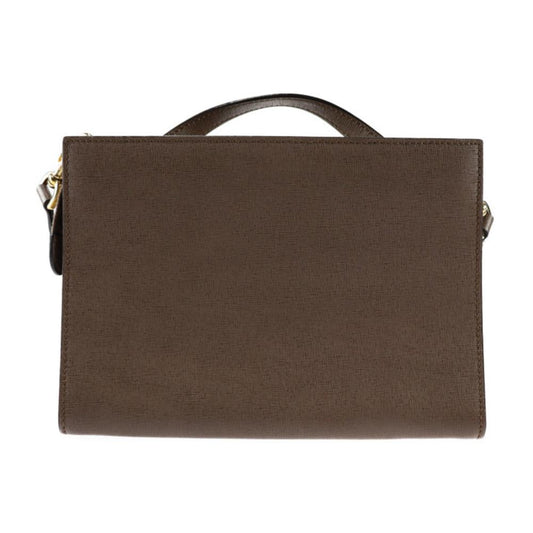 Brown Leather Fendi Handbag