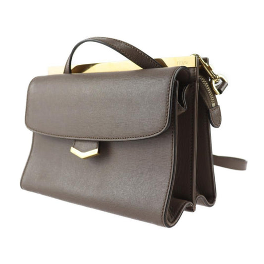 Brown Leather Fendi Handbag