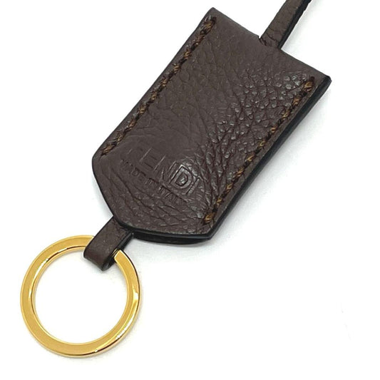 Brown Leather Fendi Baguette