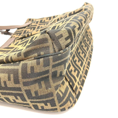 Brown Leather Fendi Baguette