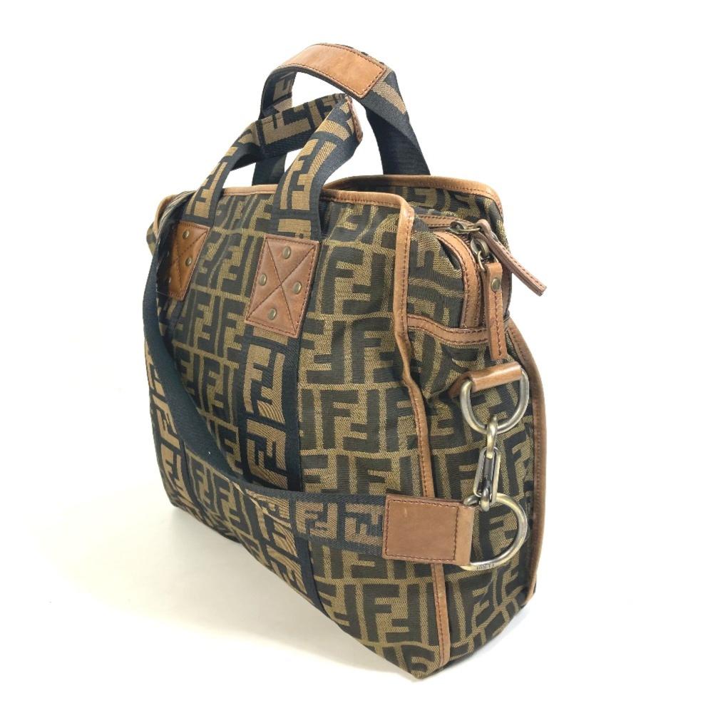 Brown Leather Fendi Tote