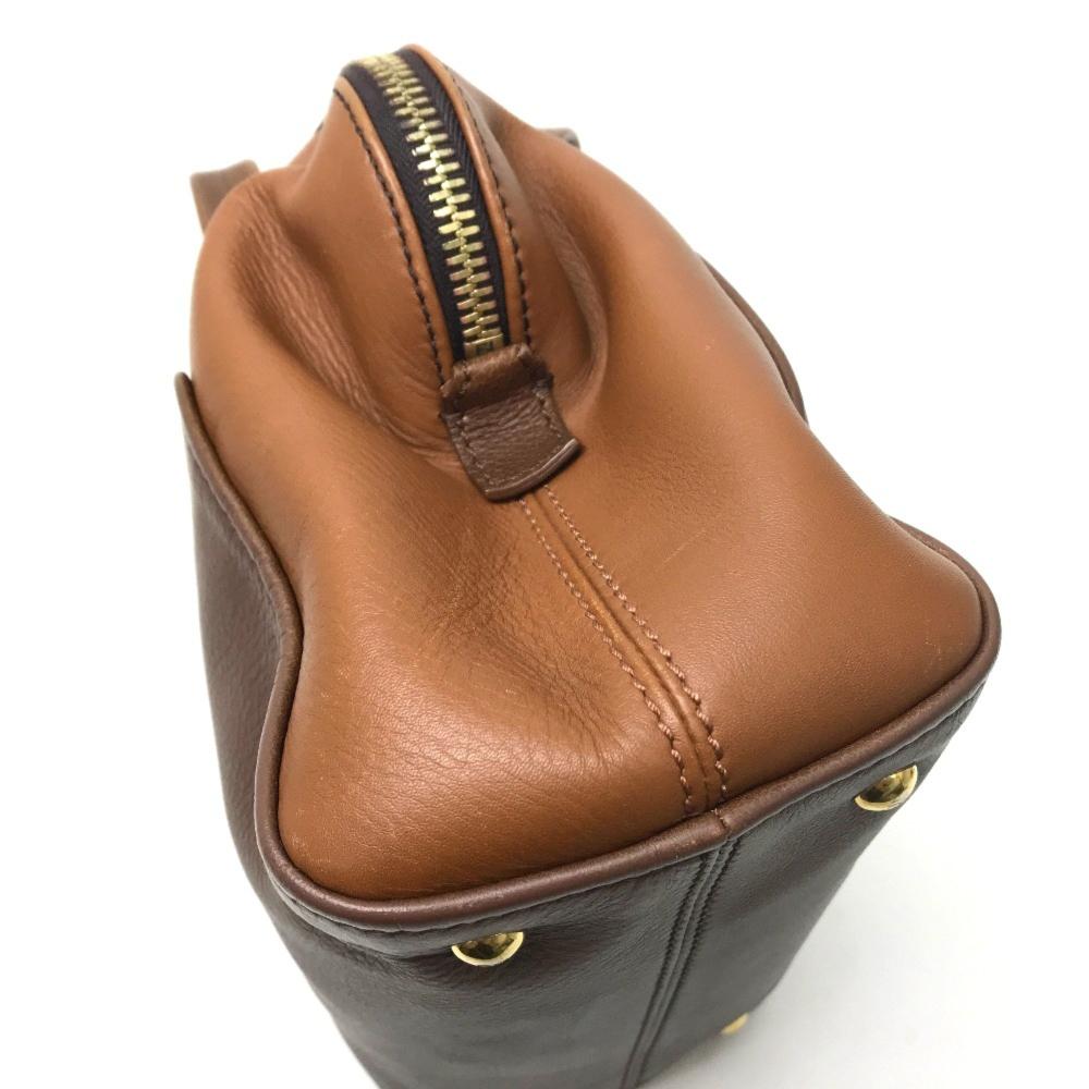 Brown Leather Fendi Handbag