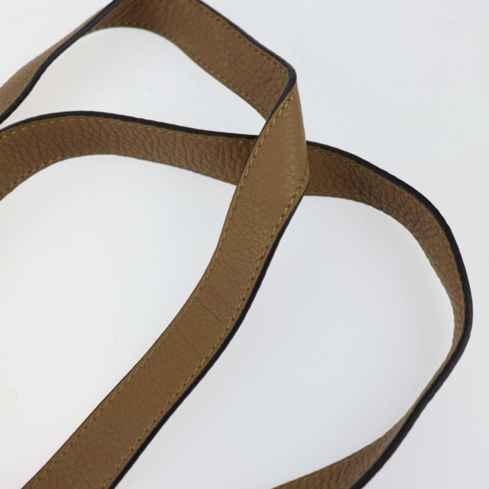 Brown Leather Fendi Tote