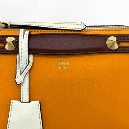 Brown Leather Fendi Crossbody Bag