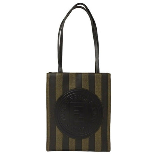 Brown Plastic Fendi Shoulder Bag