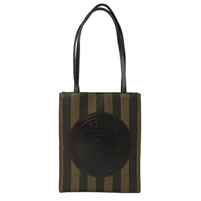 Brown Plastic Fendi Shoulder Bag
