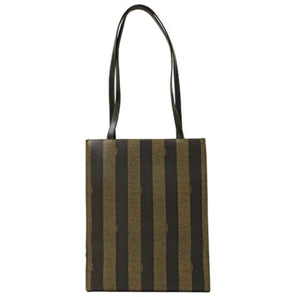 Brown Plastic Fendi Shoulder Bag
