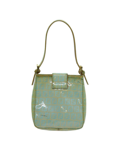 Green Canvas Fendi Handbag